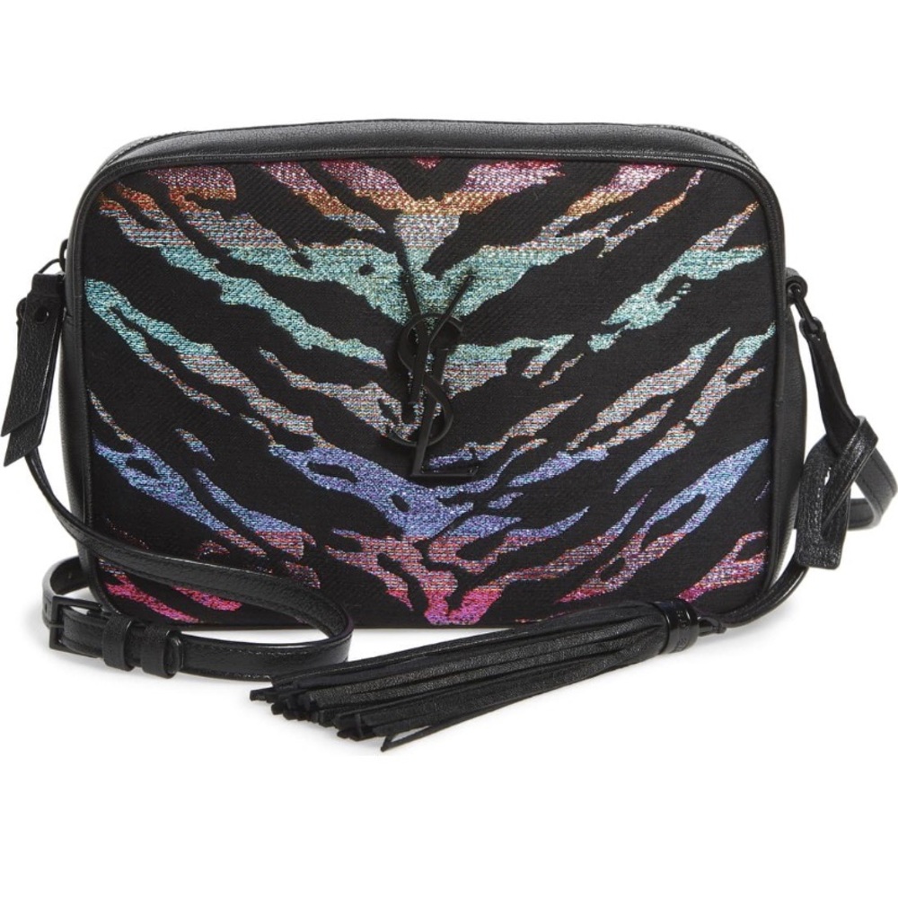New Saint Laurent Tiger Stripe Camera Bag